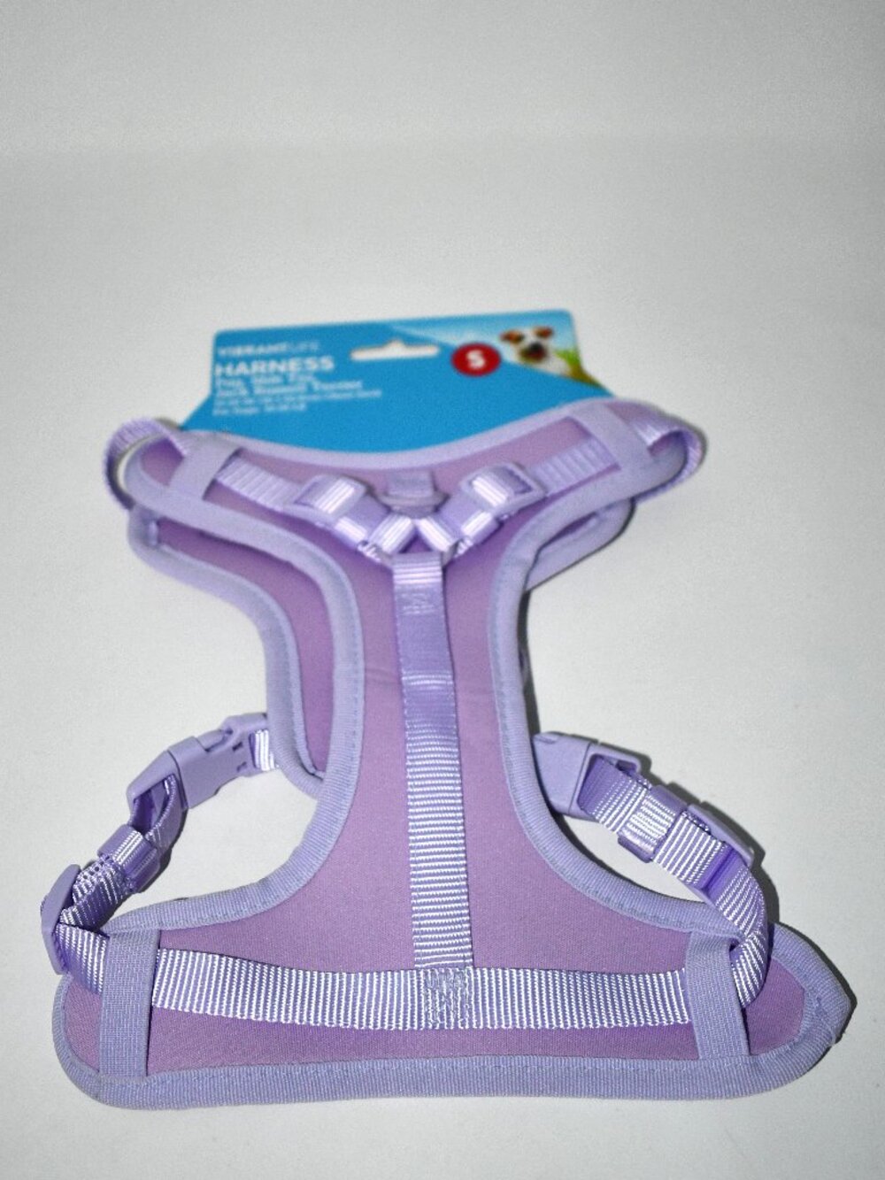 Vibrant Life Small Dog Harness Lavender Purple Adjustable 10-20 lbs NWT  Descrip